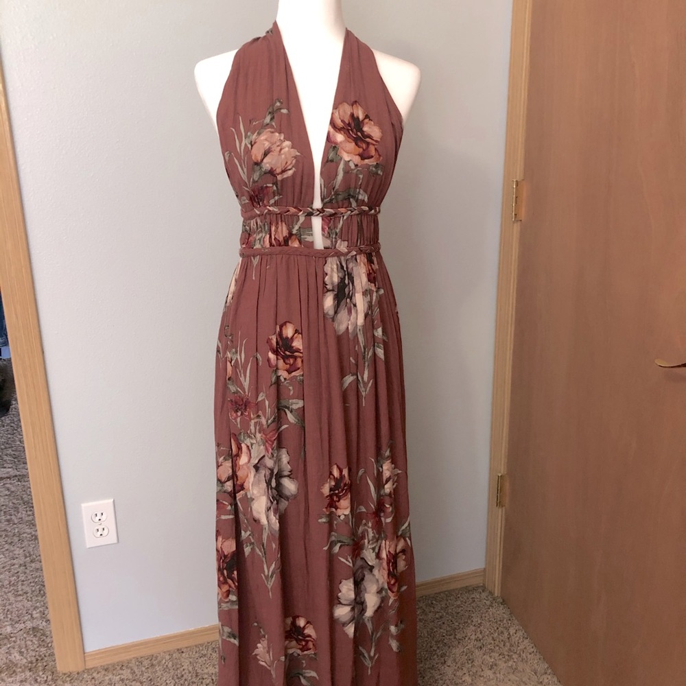 Hoity Toity ADORABLE Sz Medium Long Floral Dress